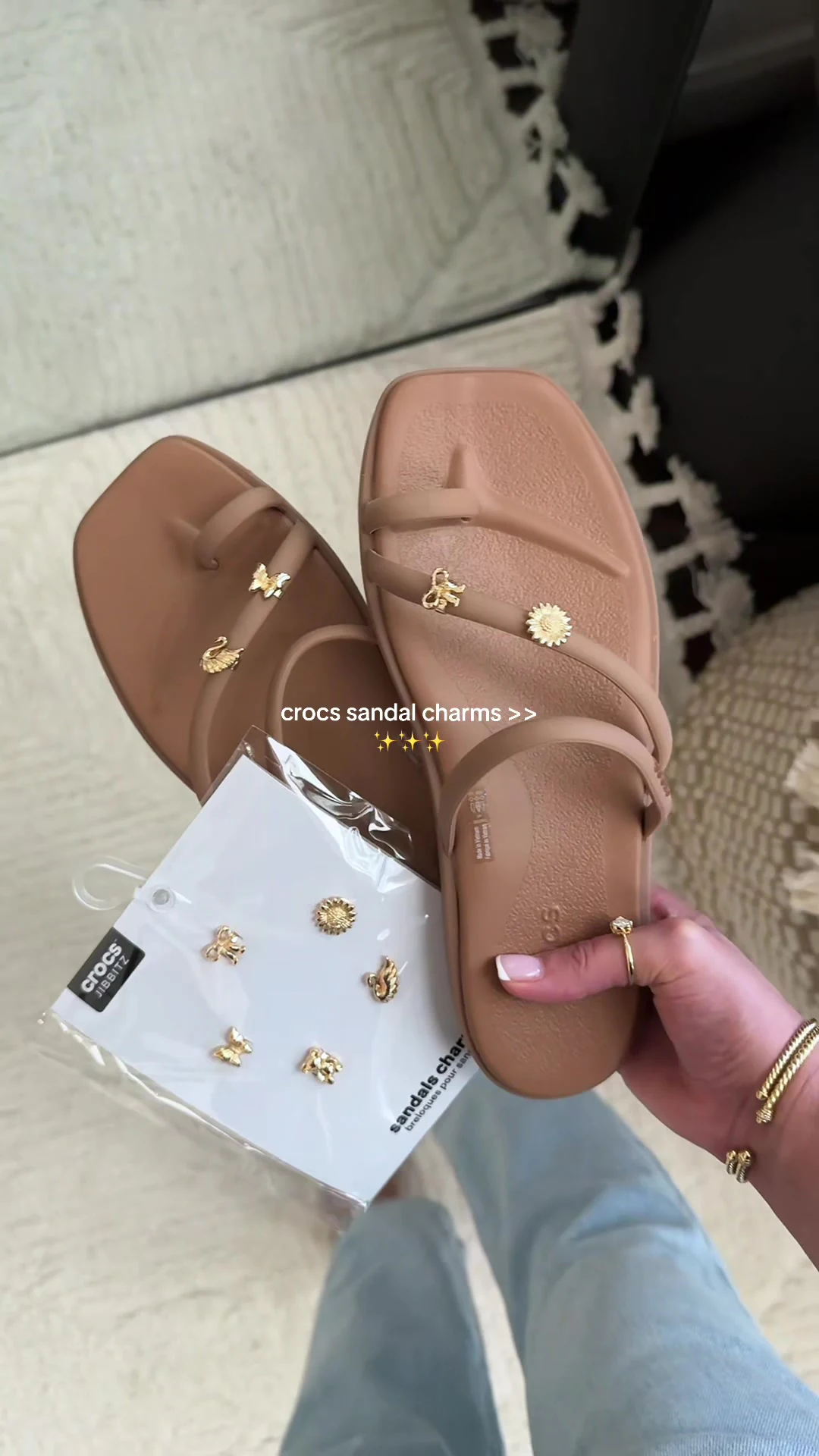 crocs sandal charms are baaaaack