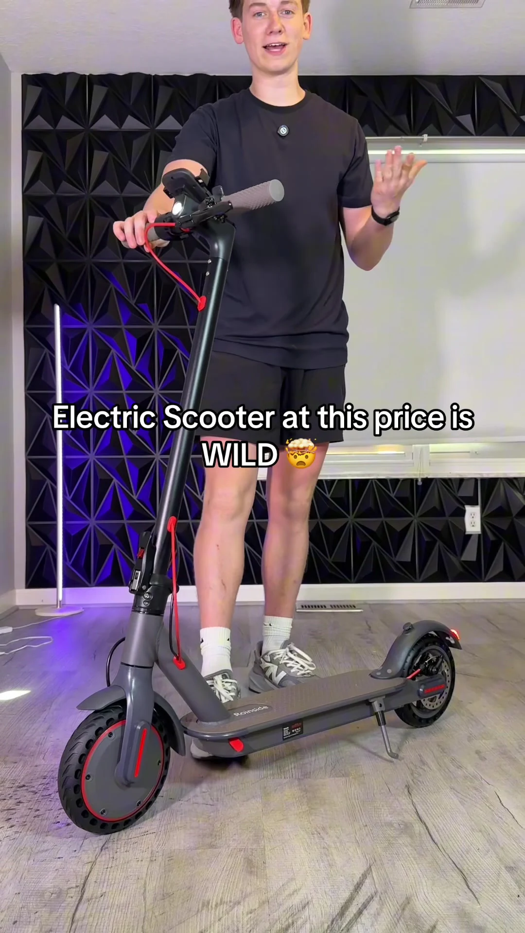 【AOPO】Electric Scooter - 350W Motor, 36V Battery, 19mph Max Spe…