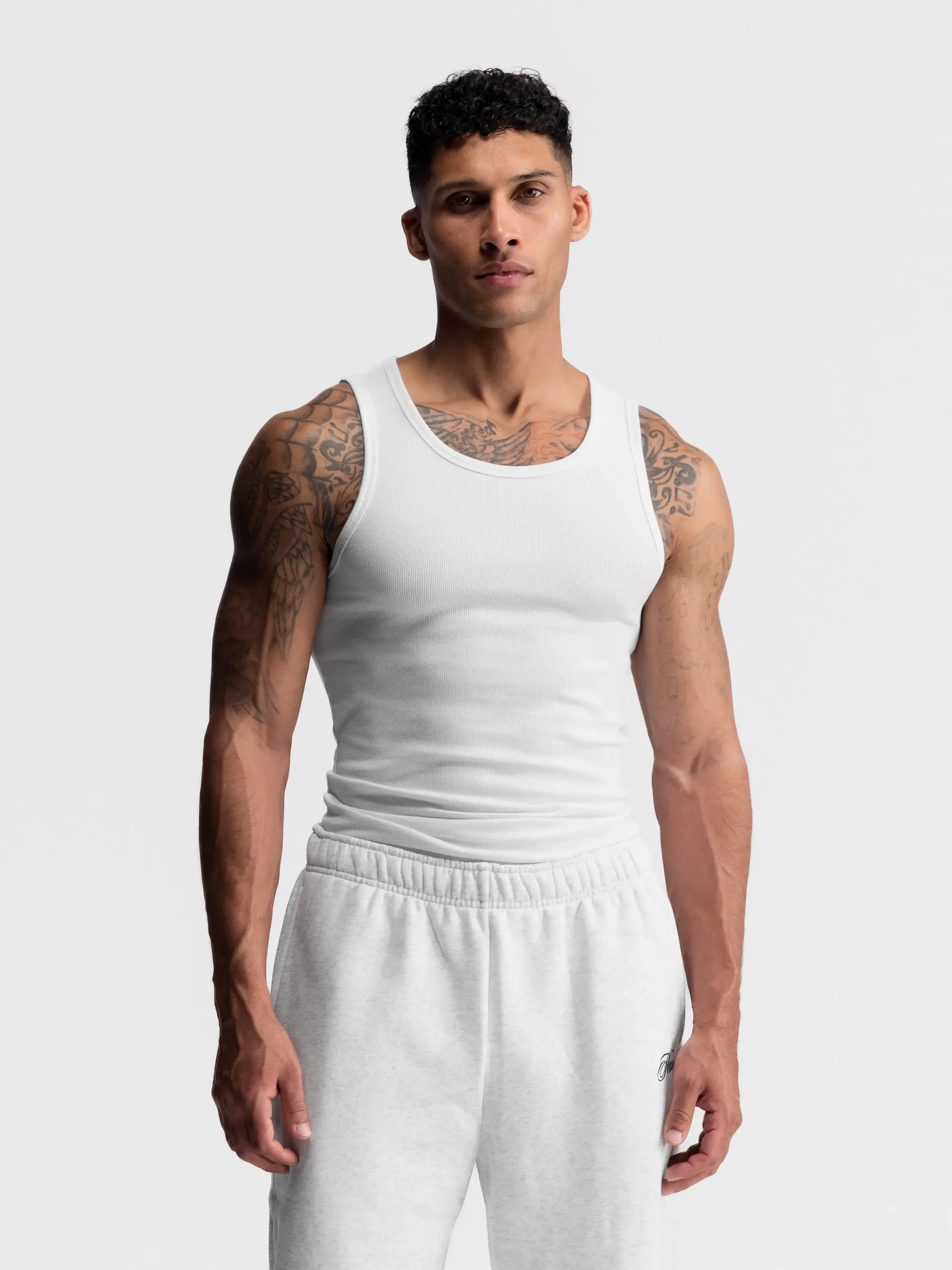 TikTok Shop video by @mikeyandmandy_ — Haus | Premium Ultra-Soft Cotton Fitted Tanks 3 Pack / 6 Pack