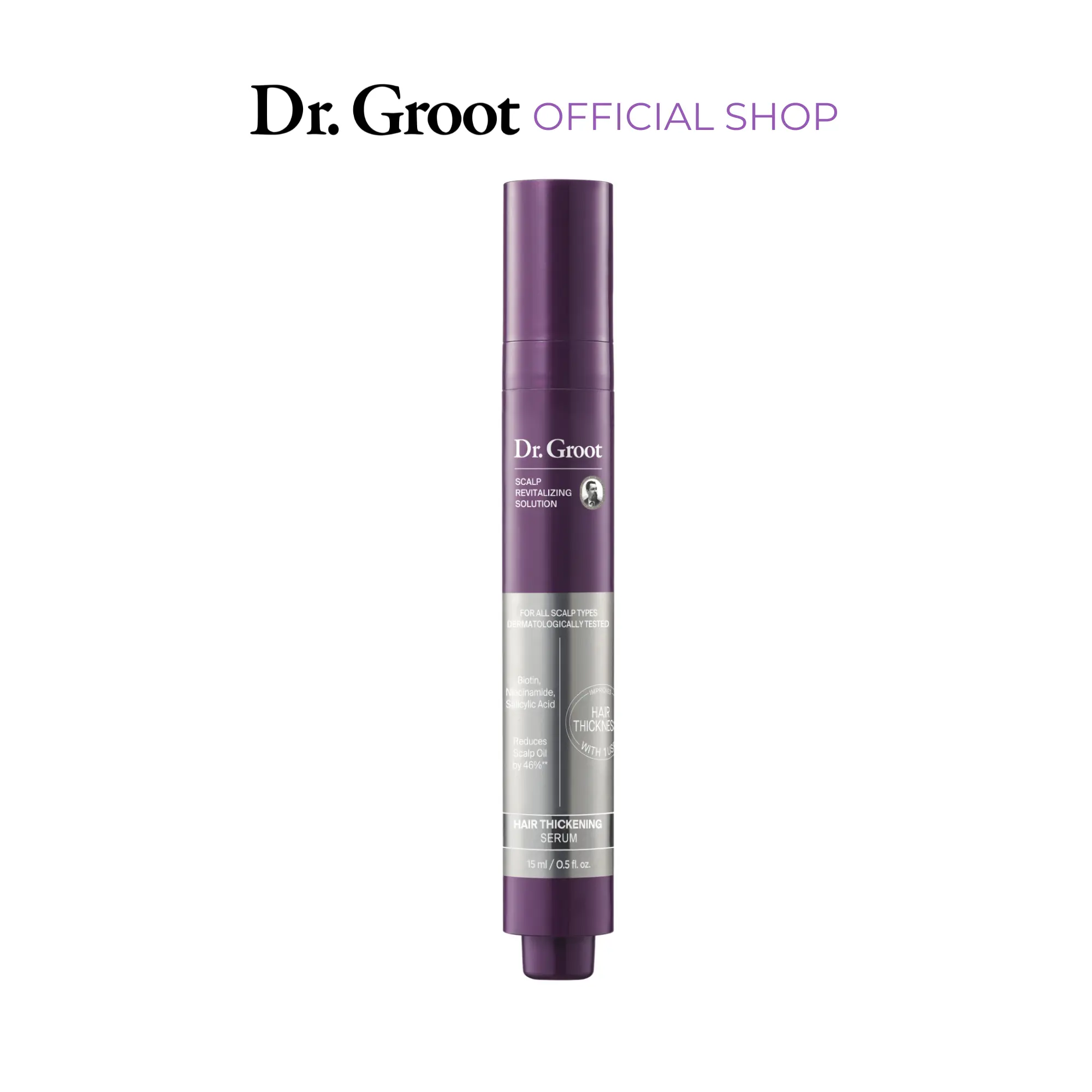 Dr. Groot Scalp Revitalizing Solution Hair Thickening Roll On Serum