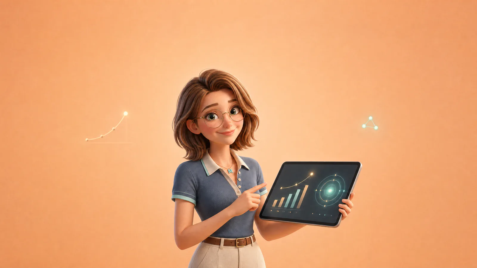 Moras Data Analyst reviewing performance signals on a tablet