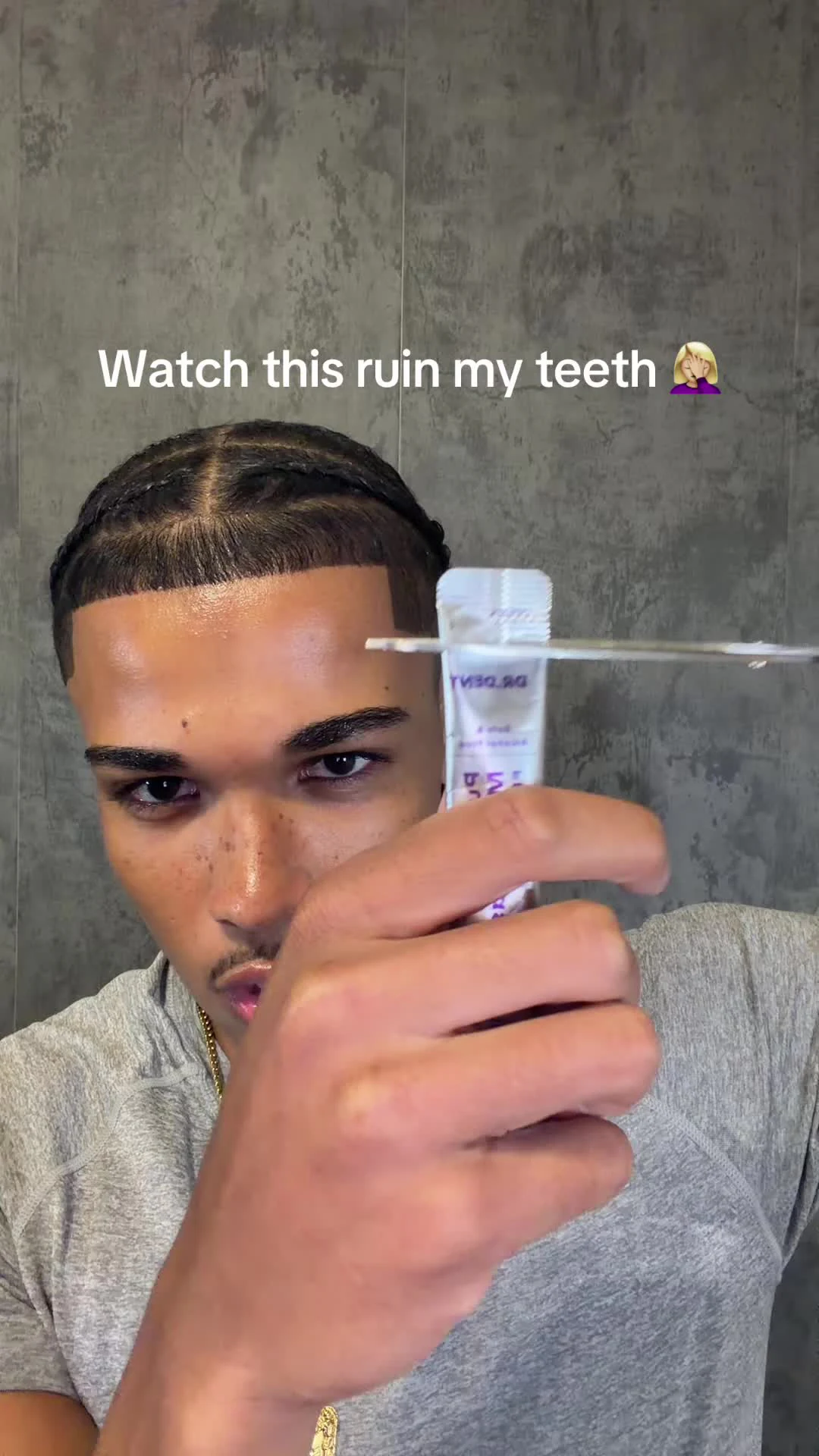 Purple mouthwash ??