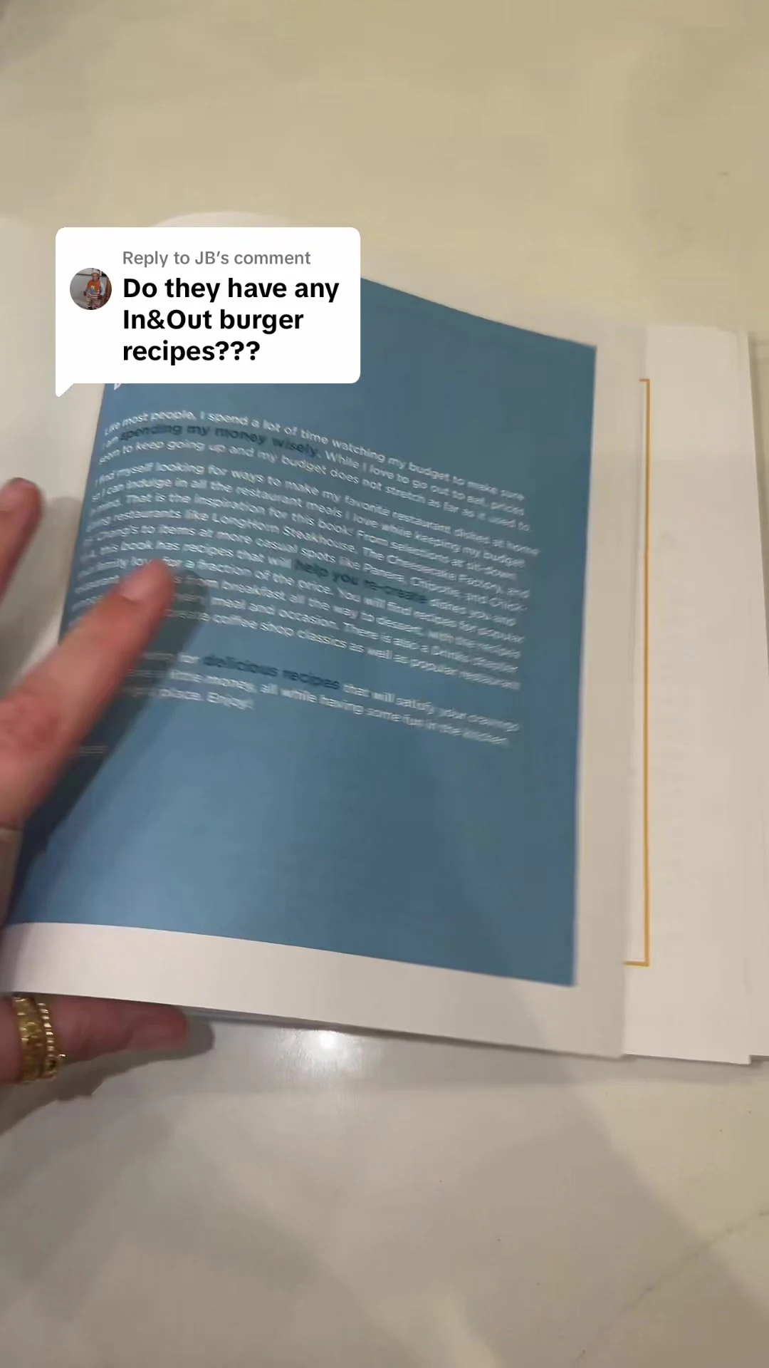 @alluredbeauty TikTok Shop review: Does the cookbook include an In-N-Out recipe?