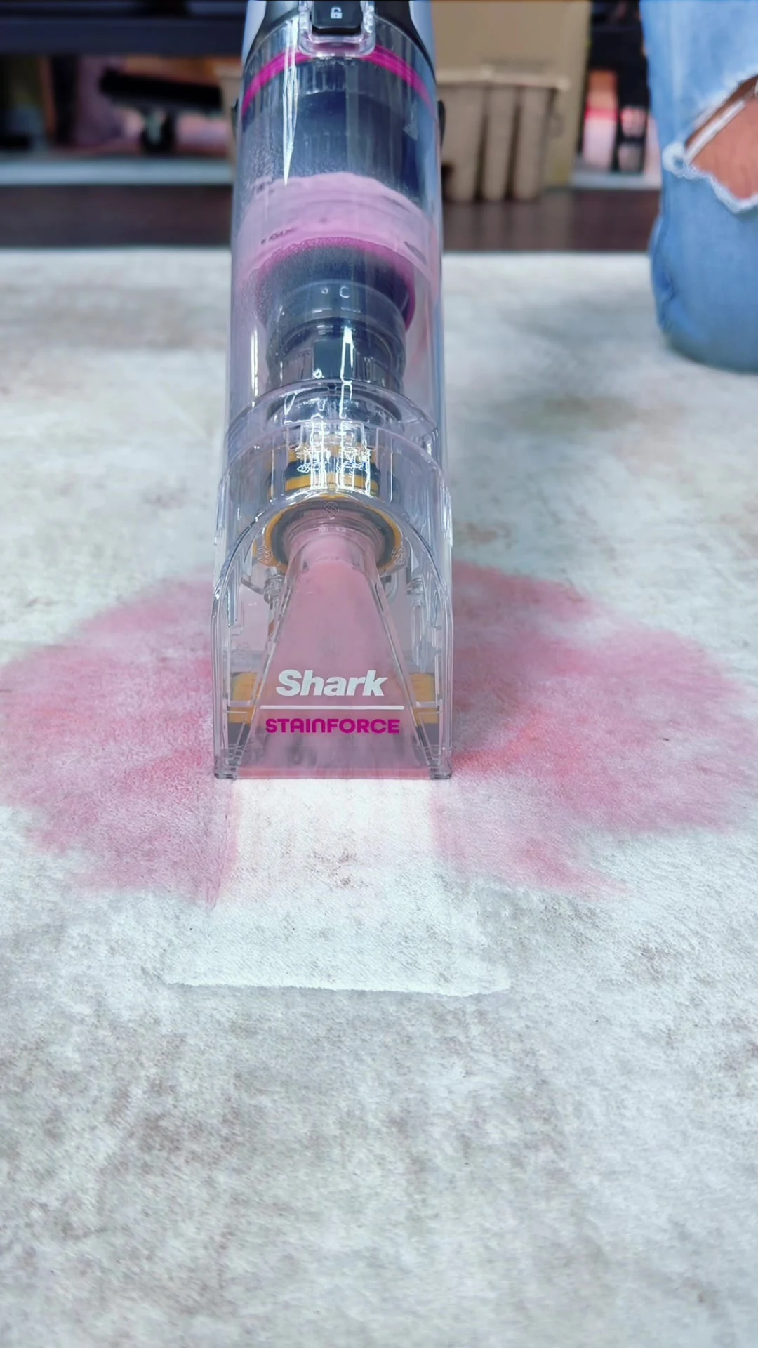 Shark StainForce Cordless Portable Stain Cleaner - HX104
