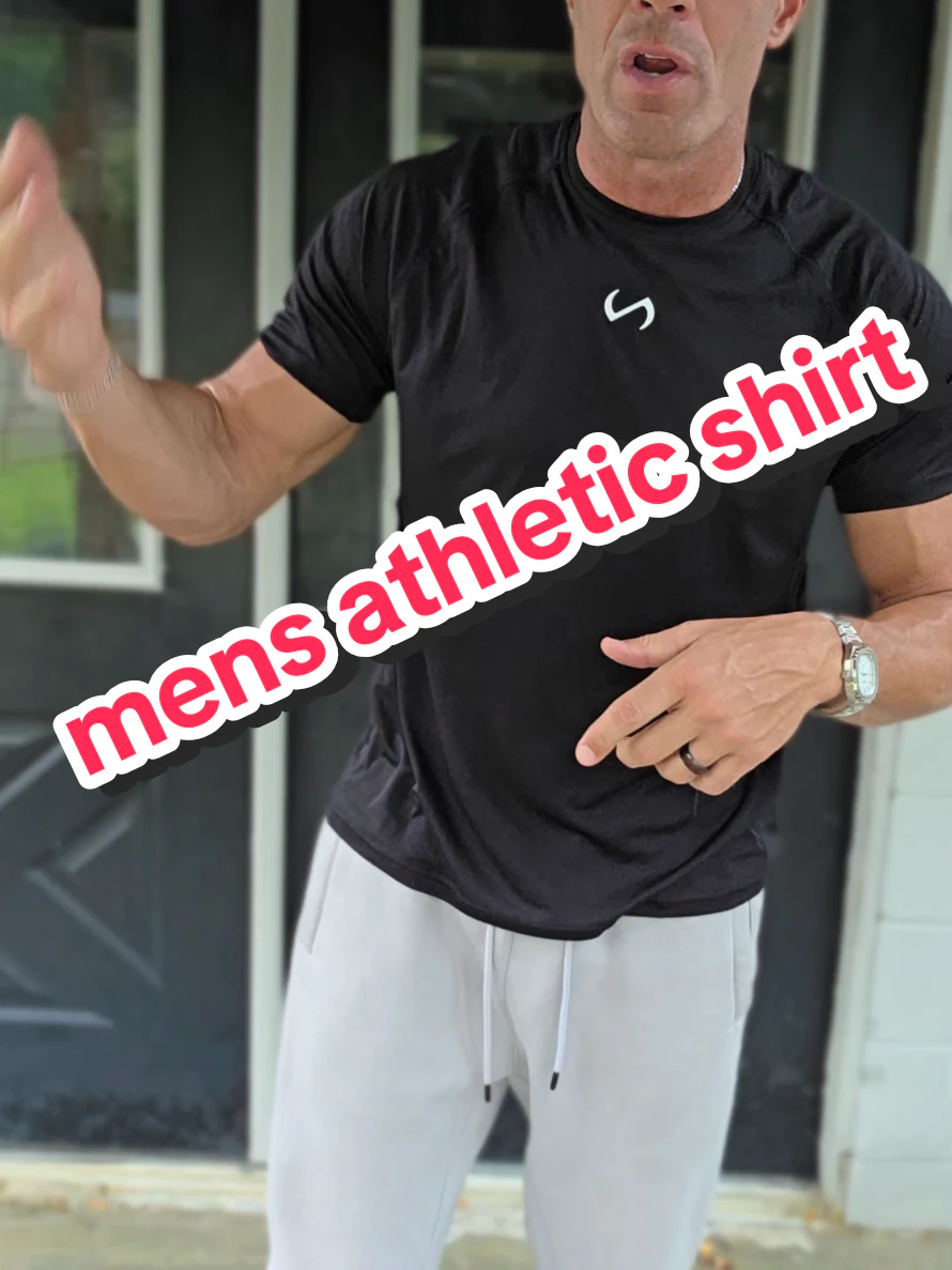 mens athletic casual shirt