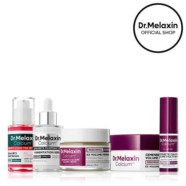 [Dr.Melaxin Official] Gifted Collagen Boost Set Pore Spot Skin Care Calcium Collagen Volume Firming Balm for Enhanced Skin Health routine